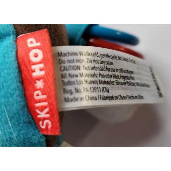 Skip Hop Baby Activity Elephant Toy With Teether & Rings - Picture 4 of 8